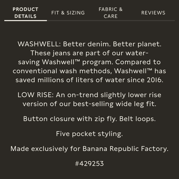 Banana Republic Black High-Rise Straight Italian Wool Pant Size 6 Petite - Picture 5 of 5